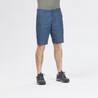 Men Light Cargo Shorts Abyss Blue - NH500