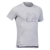 Men's Hiking Synthetic Short-Sleeved T-Shirt  MH500