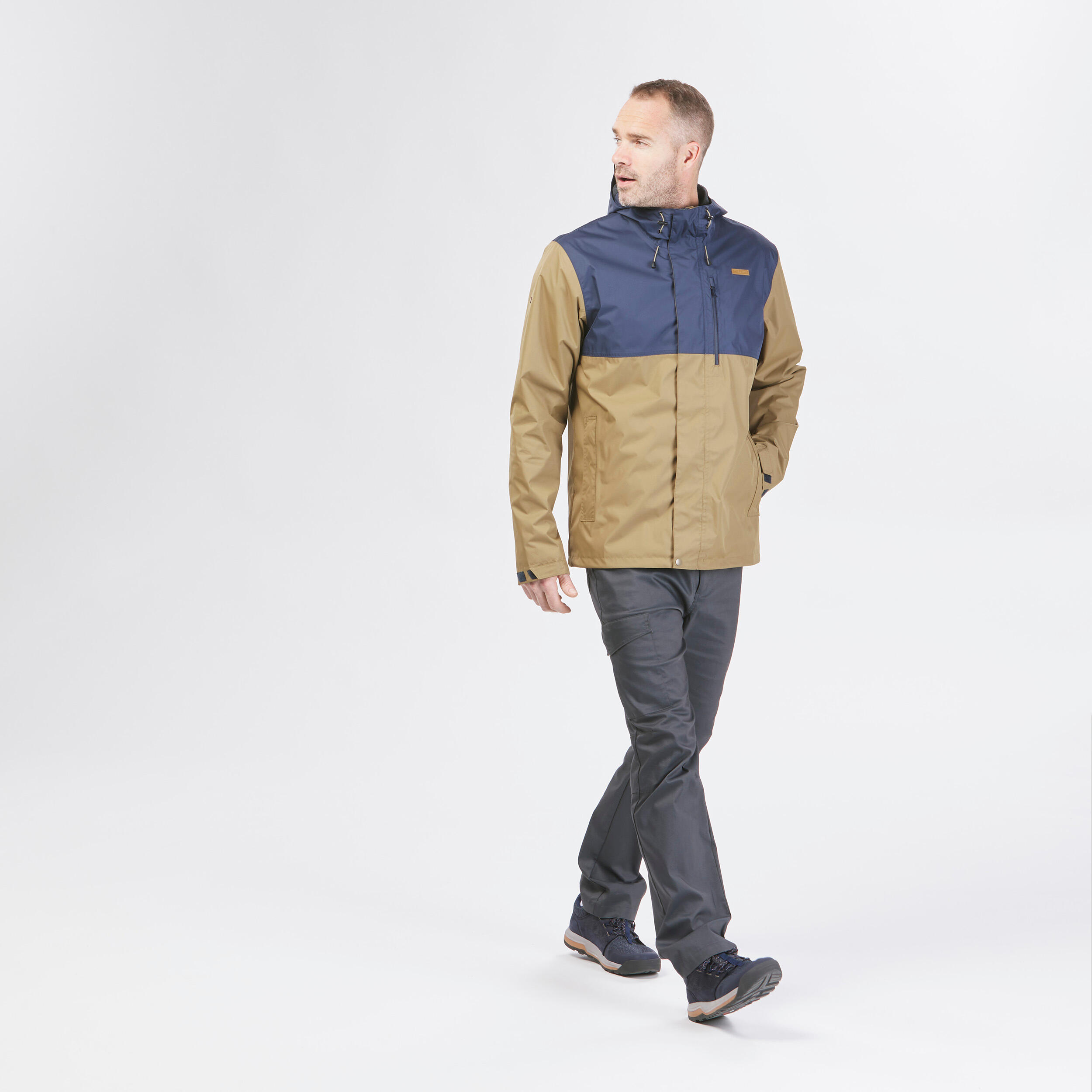 Men’s Waterproof Hiking Jacket - NH 500 - QUECHUA