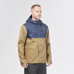 Veste de randonnée imperméable homme, NH500 vert