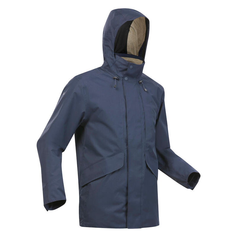 Giacca montagna uomo NH550 blu