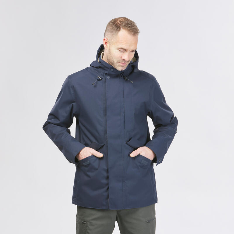 Giacca montagna uomo NH550 blu