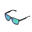 ADULT MOUNTAIN HIKING SUNGLASSES MH140A P3 BLACK BLUE