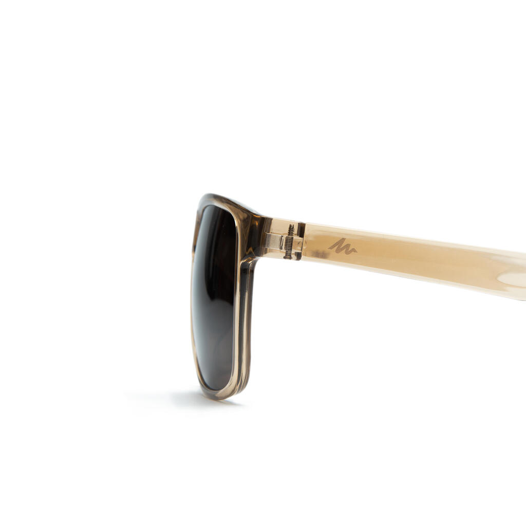 LUNETTES DE SOLEIL DE RANDONNÉE MONTAGNE ADULTE MH140A P3 - GRIS FONCÉ