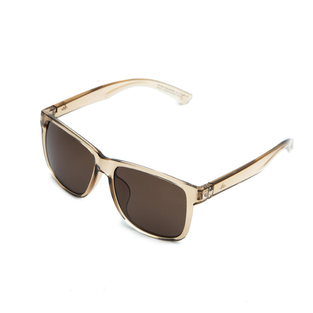 LUNETTES DE SOLEIL DE RANDONNÉE MONTAGNE ADULTE MH140A P3 - GRIS FONCÉ