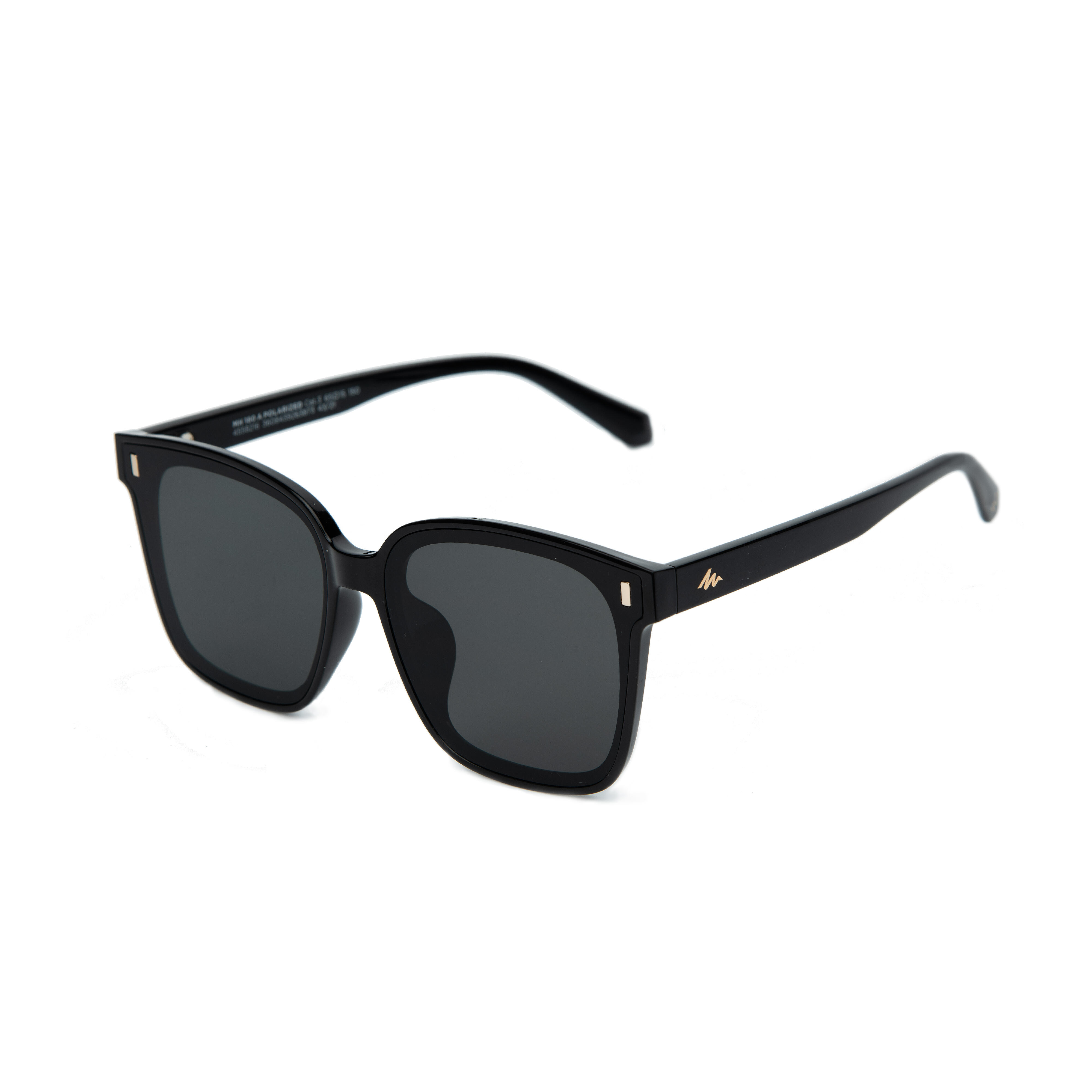 Quechua MH180A Category 3 Polarised Hiking Sunglasses - Black