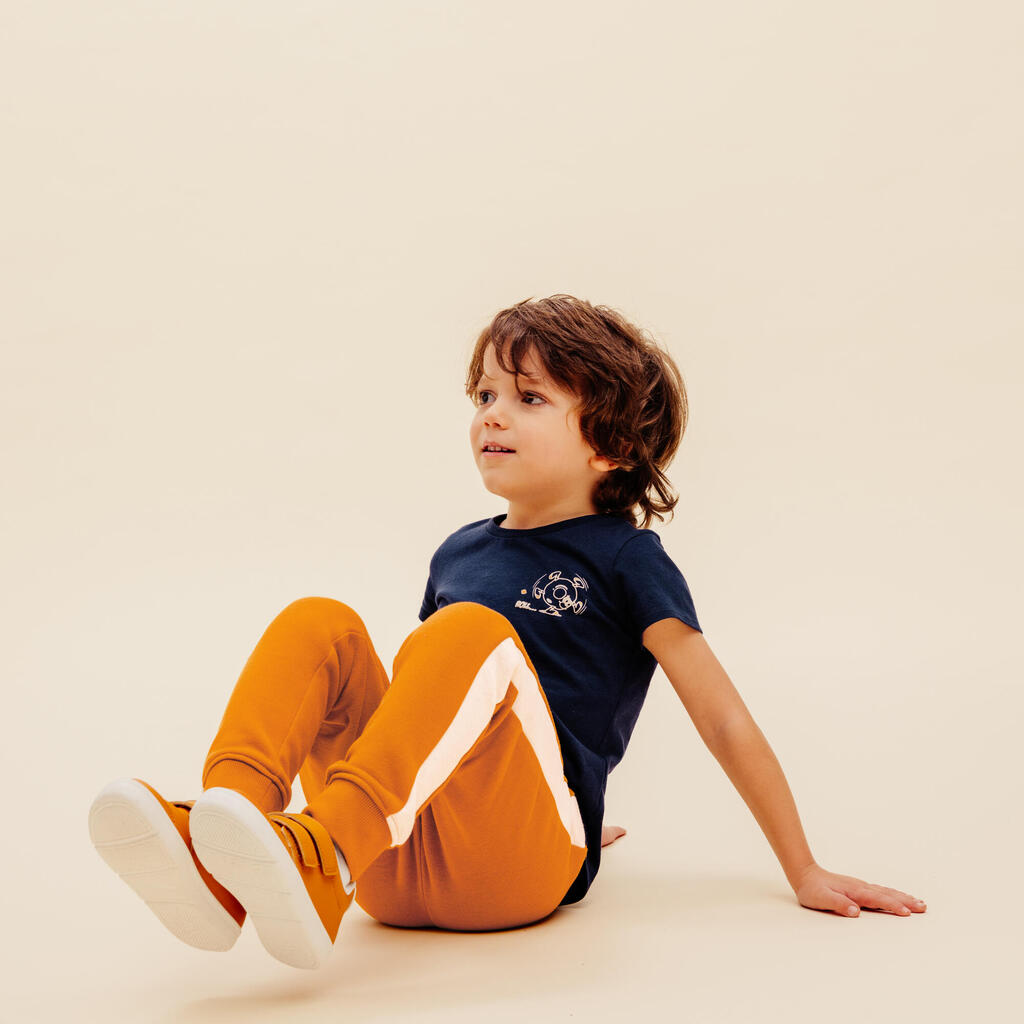 Kids' Baby Gym Warm Slim-Fit Bottoms - Camel