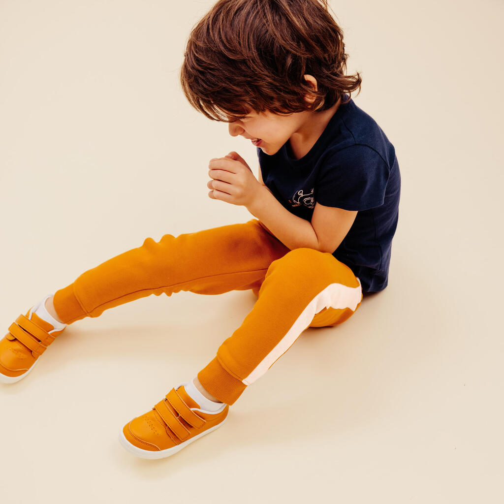 Kids' Baby Gym Warm Slim-Fit Bottoms - Camel