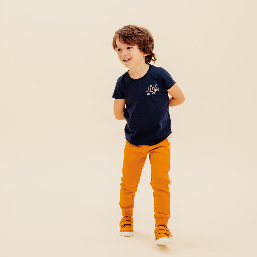 Kids' Baby Gym Warm Slim-Fit Bottoms - Camel