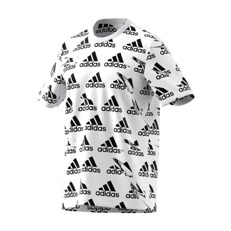 Футболка мужская для фитнеса Adidas Essentials Brandlove Single Jersey Tee
