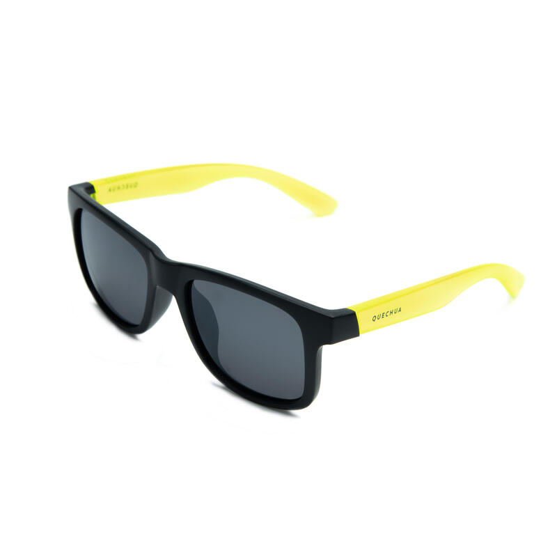Óculos de Sol de Caminhada - MH T140 - Criança +10 anos - Categoria 3 Amarelo