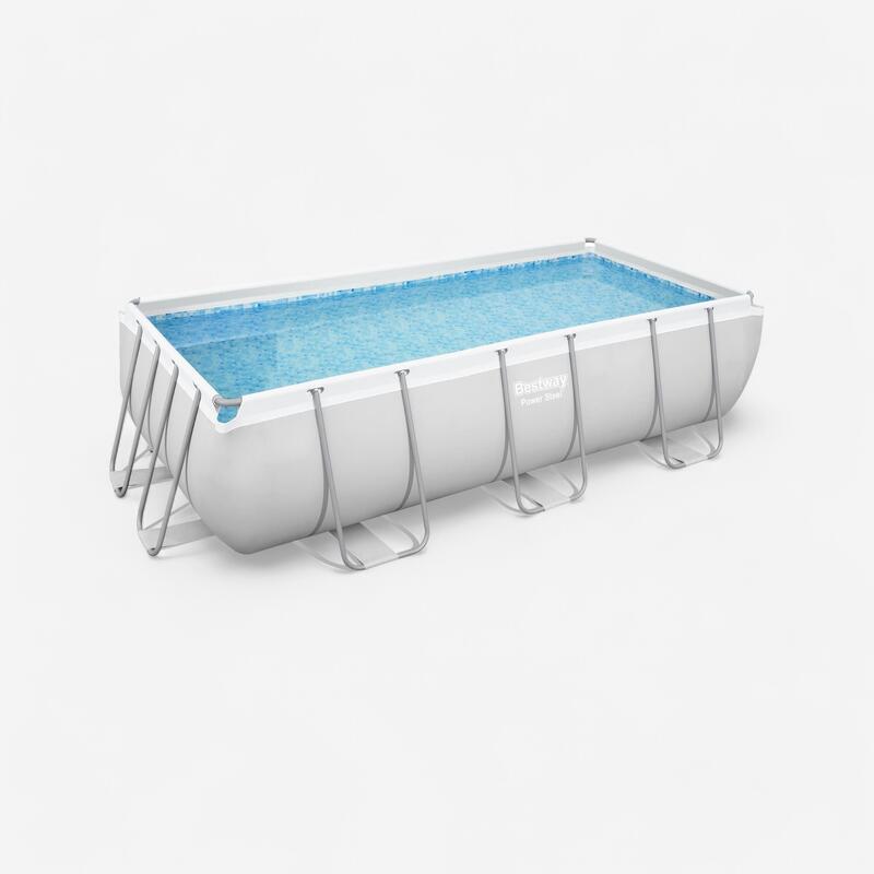 Piscina Power Steel Frame Rettangolare cm 404x201 H100 cm