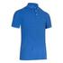 Men Golf Polo Shirt MW500 Pacific Blue