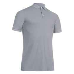 Men's golf short-sleeved polo shirt WW500 grey