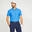 POLO GOLF MANCHES COURTES HOMME - WW900 BLEU