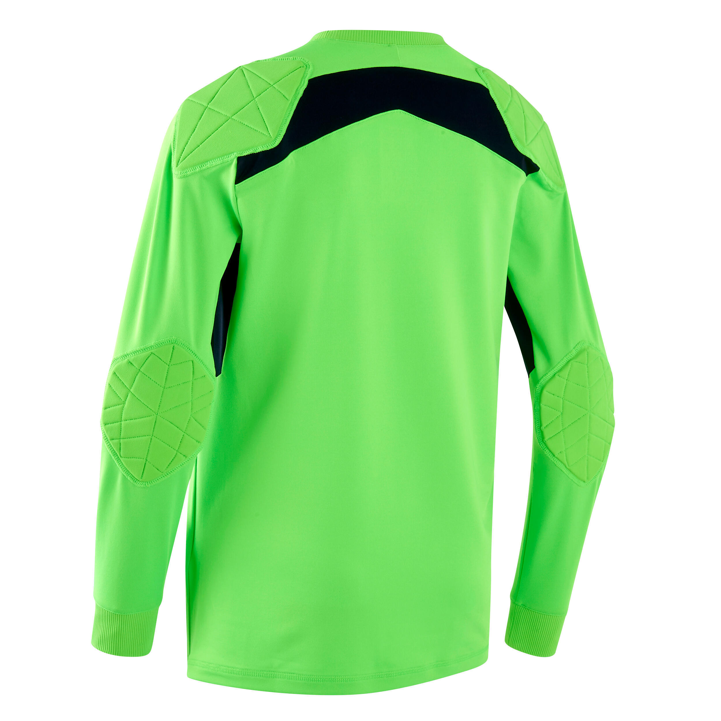 F100 Kids' Football Goalkeeper Shirt - Green 2/7