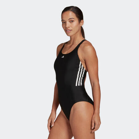 Crno-beli ženski jednodelni kupaći kostim ADIDAS SH3RO