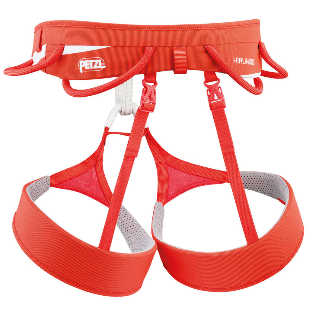 ROCK CLIMBING AND MOUNTAINEERING HARNESS PETZL HIRUNDOS