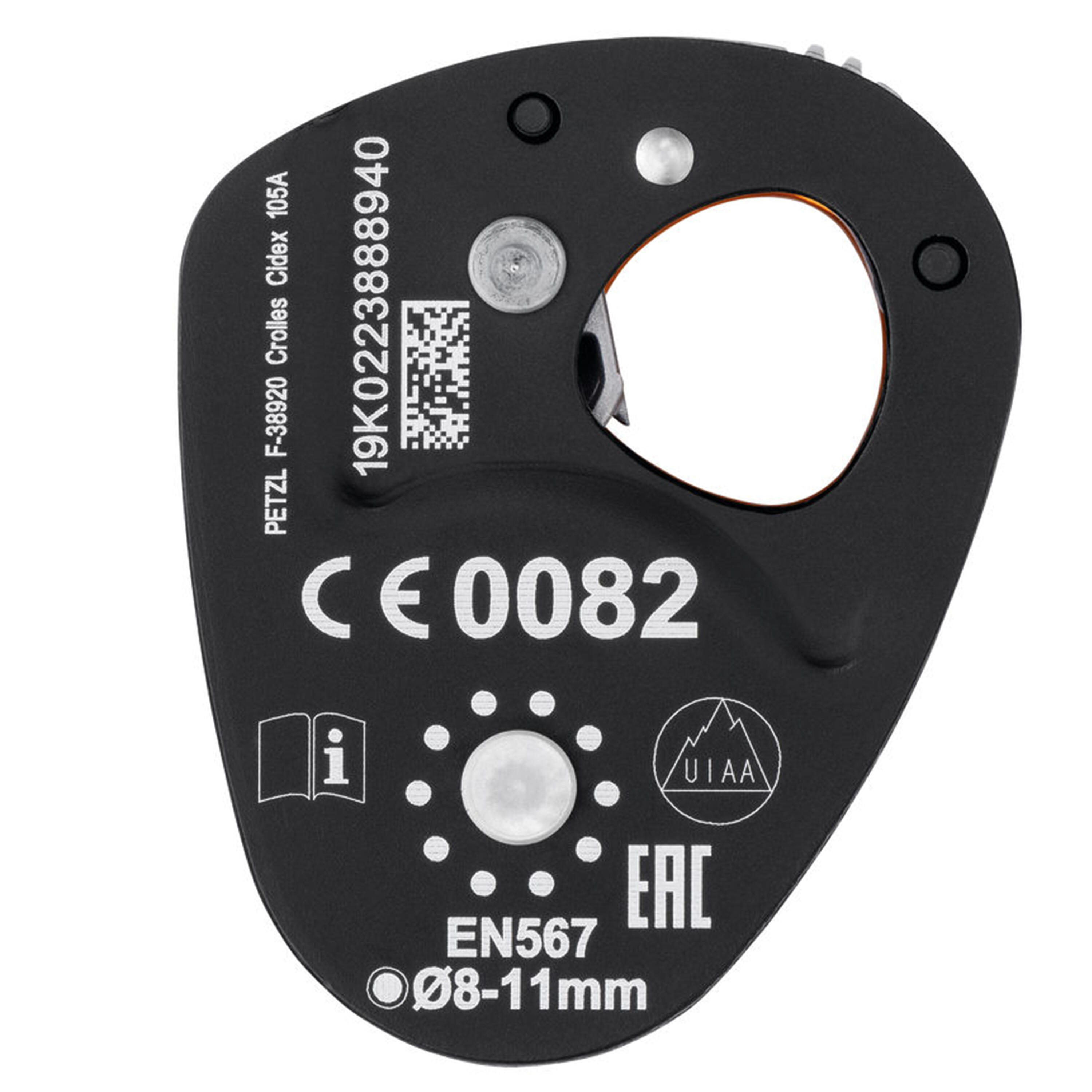 Seilrolle mit Rücklaufsperre Petzl Micro Traxion 3/5