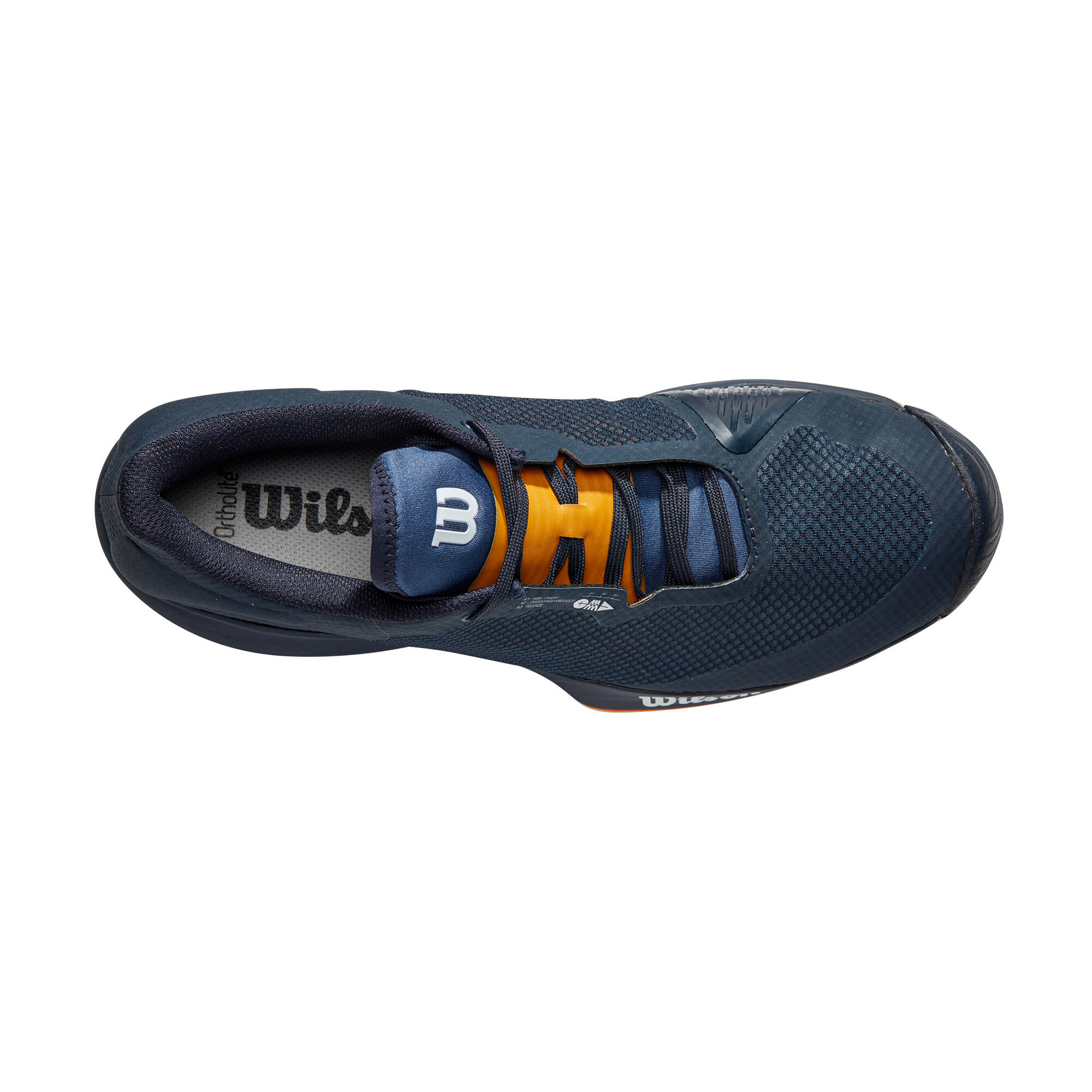 Men's Multi-Court Tennis Shoes Kaos Swift - Blue/Orange 6/6