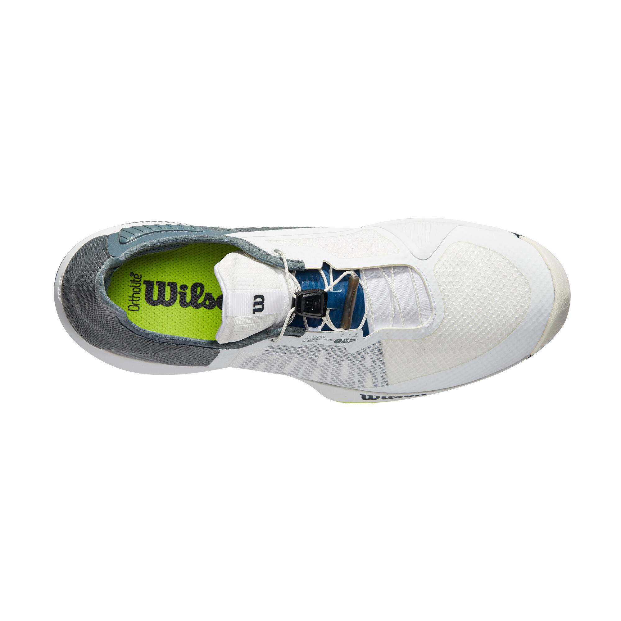 Zapatillas de Tenis Wilson Kaos Rapide Hombre Blanco Multipista 6/8