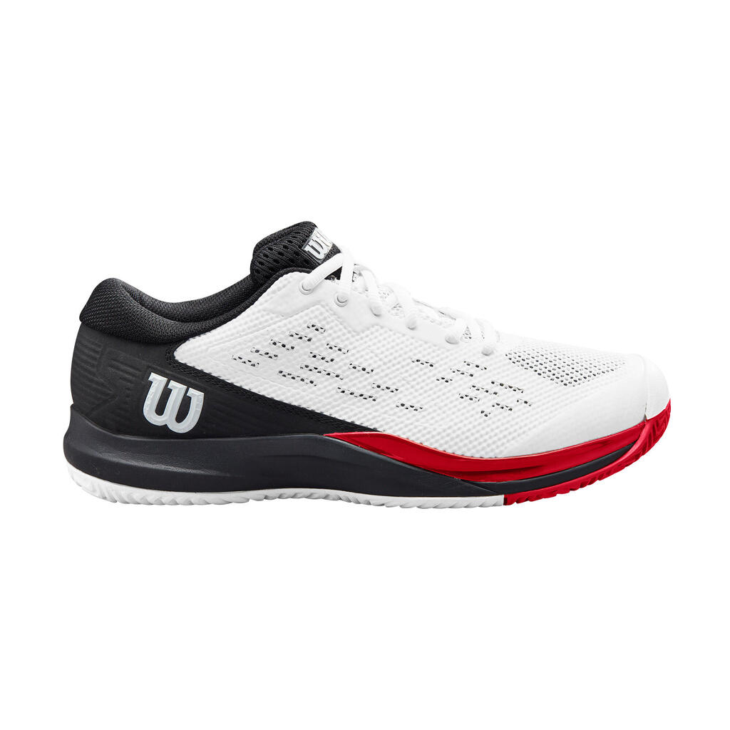 Men's Multi-Court Tennis Shoes Rush Pro Ace - White/Black