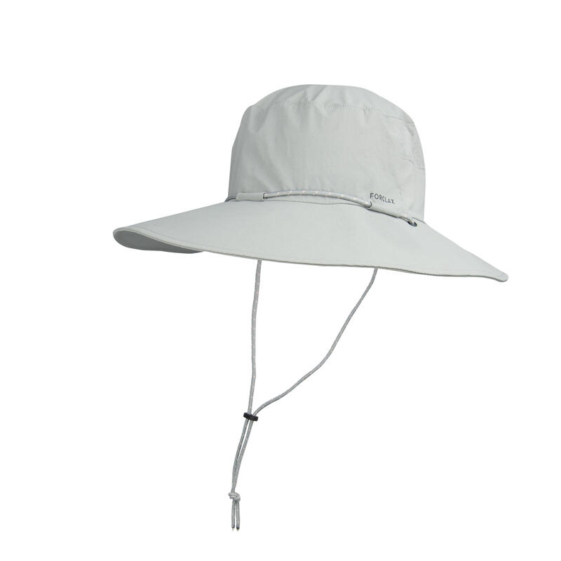 女款登山健行帽 TREK 500W - 灰色