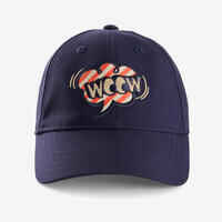 Kids' Cap 500 - Navy Blue with Motifs