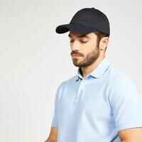 Men's short-sleeved golf polo shirt - MW500 sky blue