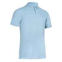 Polo de golf manga corta hombre - MW500 azul celeste