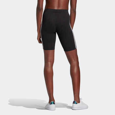 Women's Low-Impact Fitness Shorts - Black