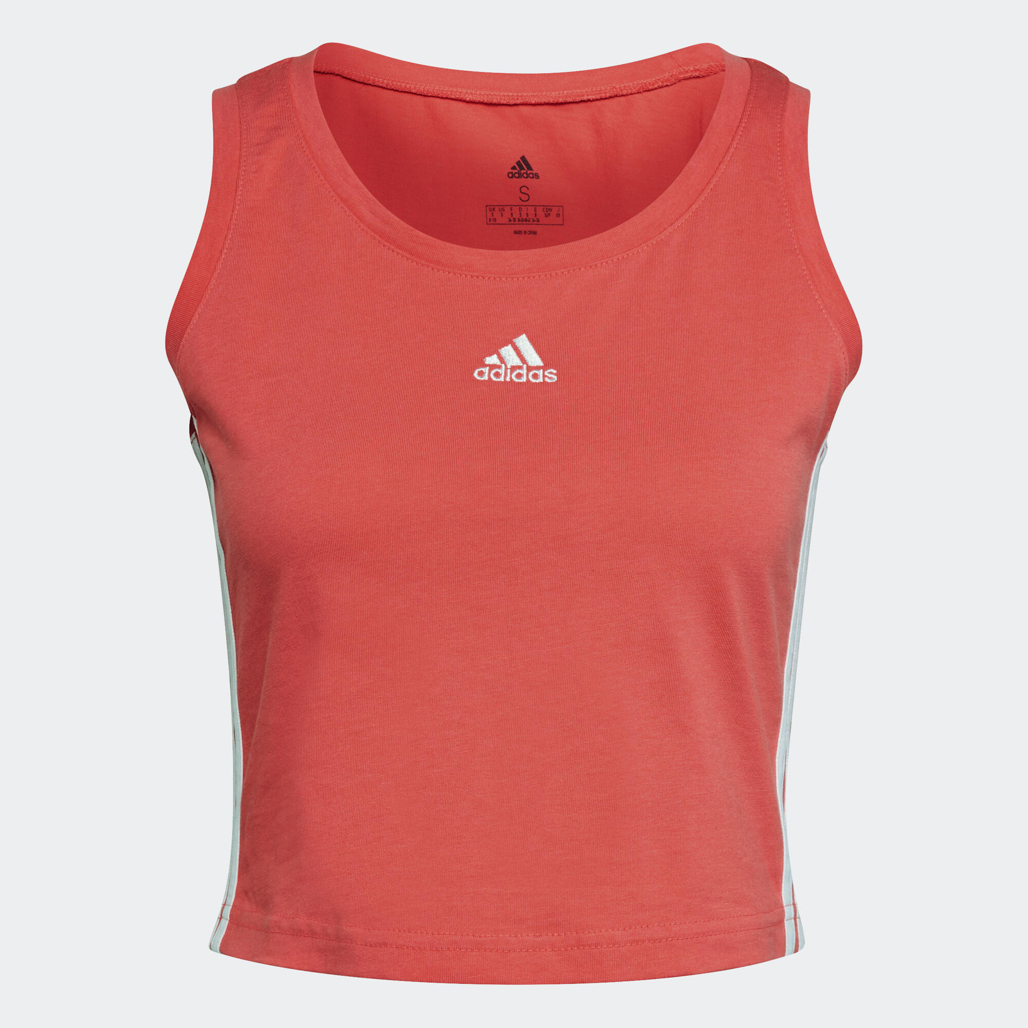 DEBARDEUR DE FITNESS ADIDAS ORANGE CORAIL FEMME 5/9