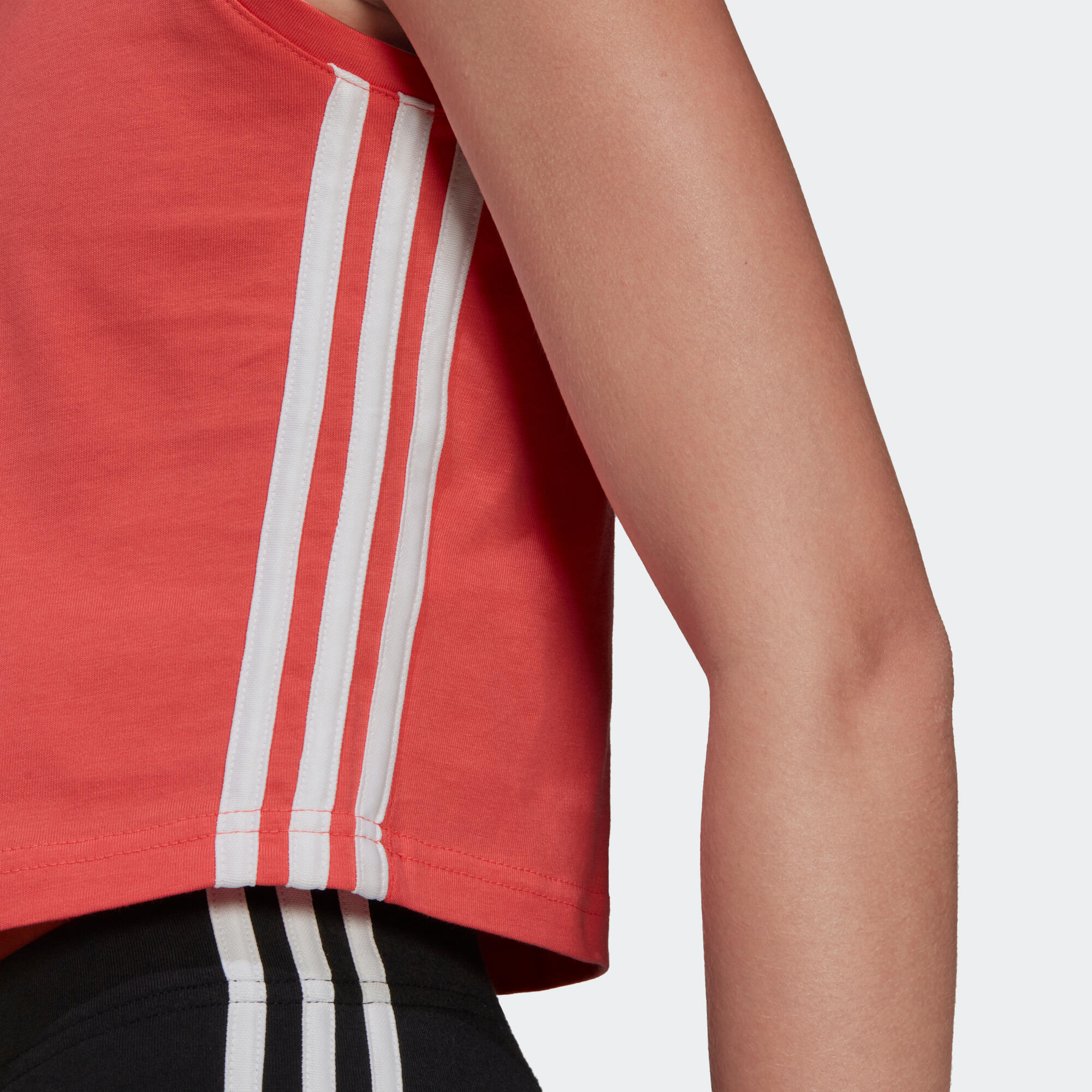 DEBARDEUR DE FITNESS ADIDAS ORANGE CORAIL FEMME 3/9