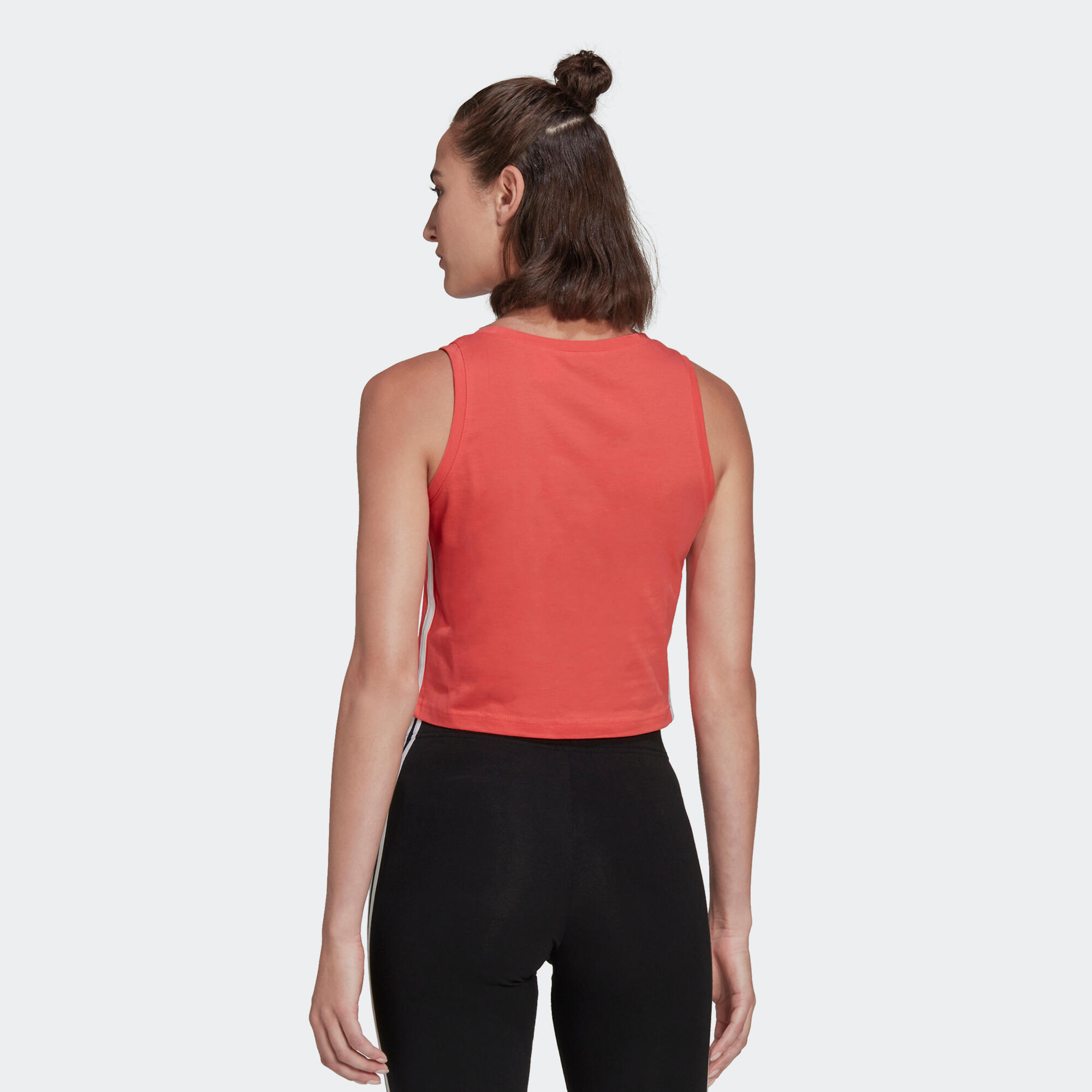 DEBARDEUR DE FITNESS ADIDAS ORANGE CORAIL FEMME 2/9