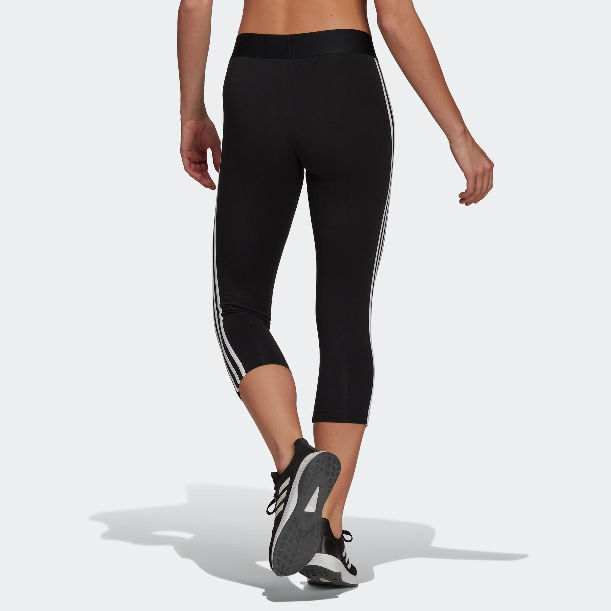 Women's Low-Impact Fitness Leggings - Black 2/6