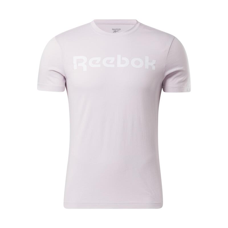 

Футболка для фитнеса мужская Reebok лиловая, X8774925