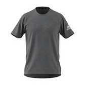 Футболка для фитнеса мужская серая Adidas
