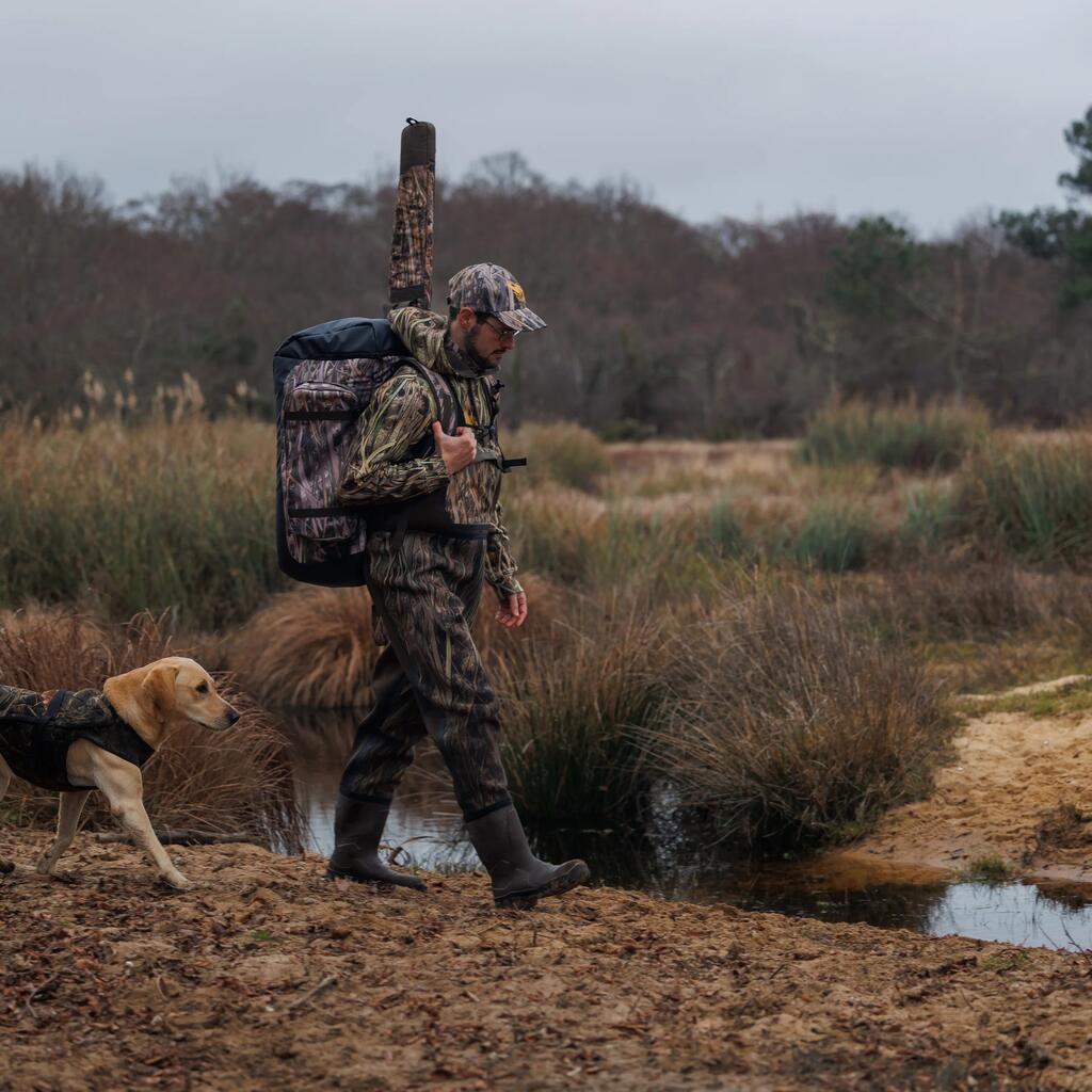 Country Sport Warm Neoprene Waders 500 - Wetland Camouflage