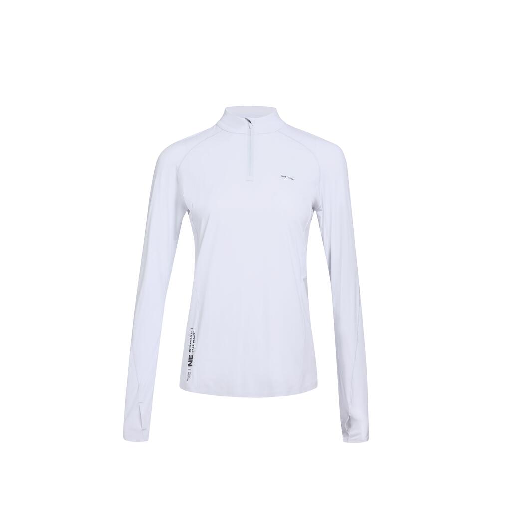 T-Shirt manches longues de randonnée montagne - Anti UV Femme