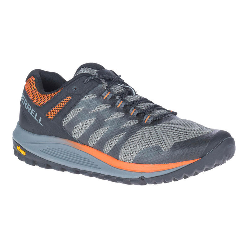 CHAUSSURES DE MARCHE SPORTIVE NOVA 2 MERREL HOMME - GRIS/ORANGE