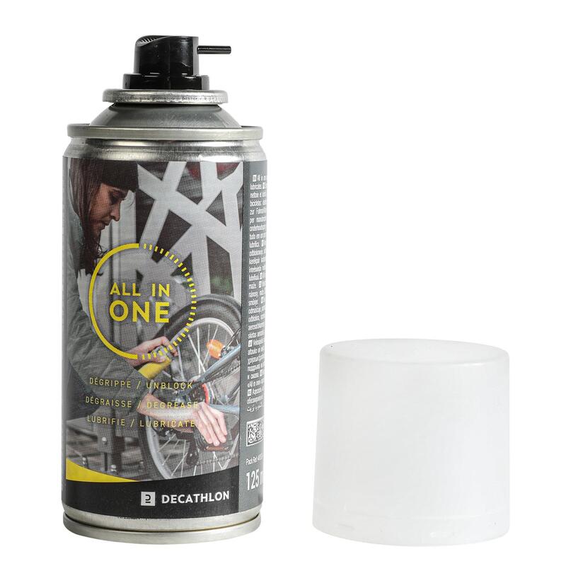Spray do konserwacji roweru Decathlon All In One 125 ml