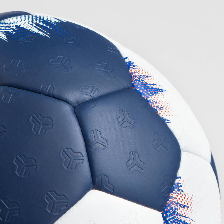 Size 2 Hybrid Handball - Dark Blue/White