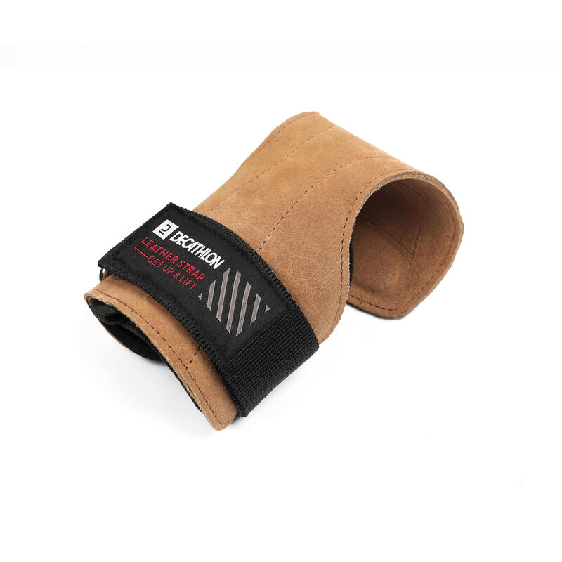 BODYBUILDING Leather Strap for barbell