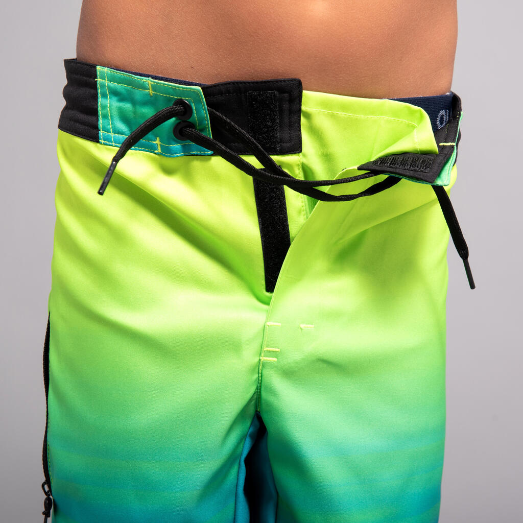 Boy's swim shorts - 550 Canopy orange