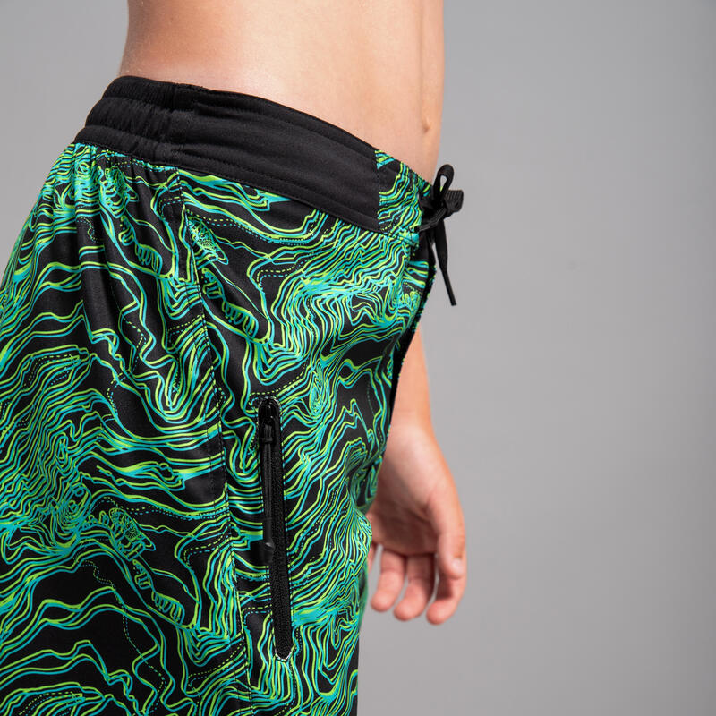 Zwemshort 550 zwart groen