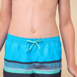 Swimming trunks sky blue navy blue