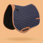 Tapis de selle équitation amortisseur Cheval - 900 marine