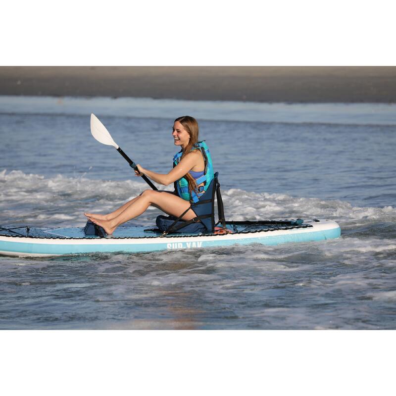 SUP Set Stand up Paddle aufblasbar 10´6 - Tahe Beach Air SupYak blau