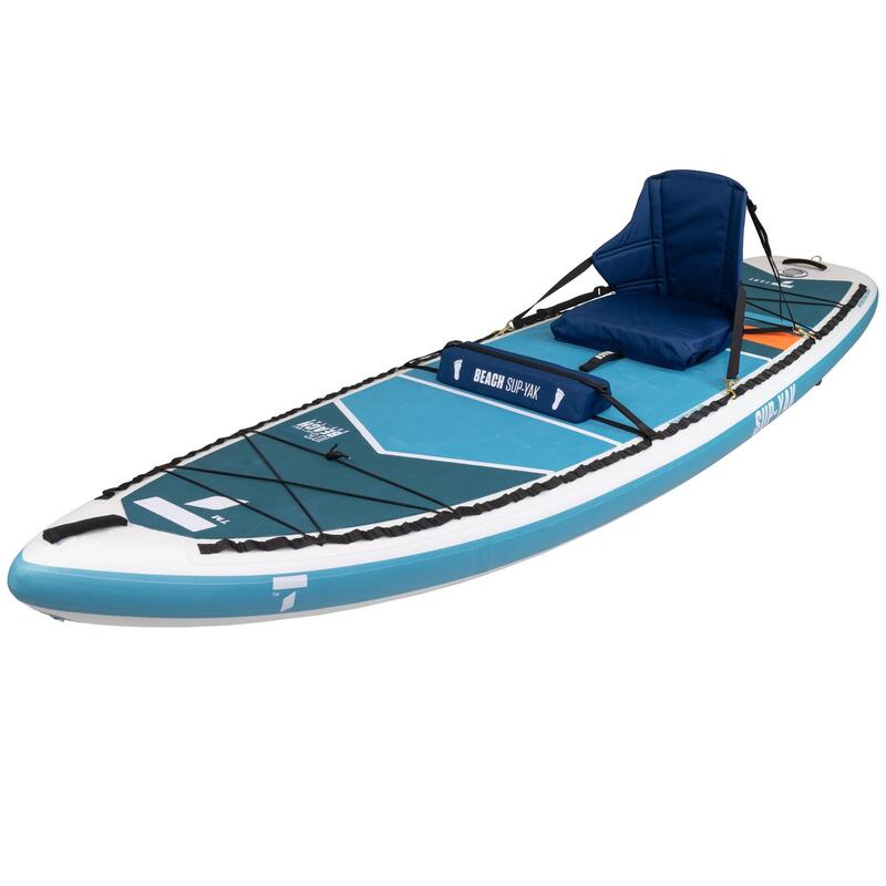 SUP Set Stand up Paddle aufblasbar 10´6 - Tahe Beach Air SupYak blau