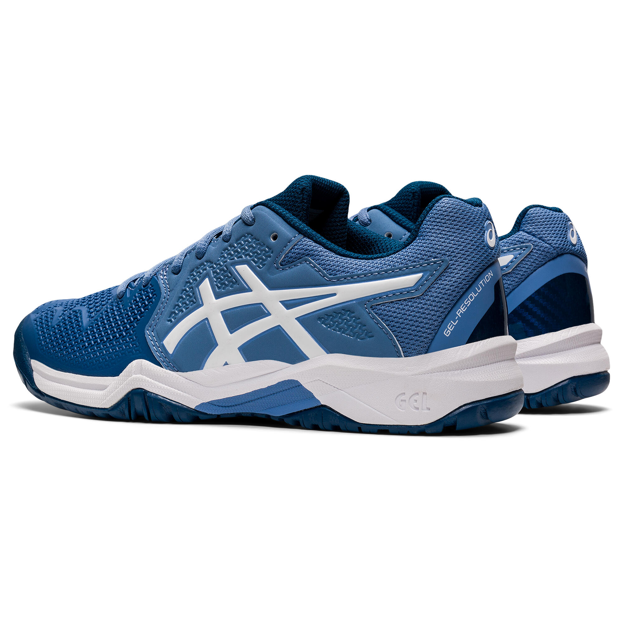 Scarpe tennis bambino Asics GEL RESOLUTION azzurre ASICS | DECATHLON